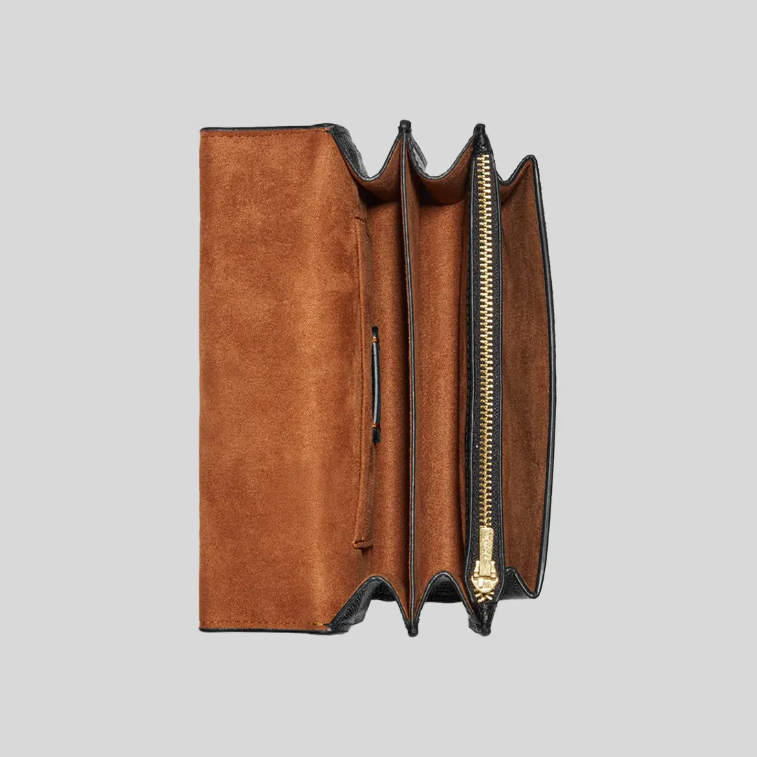 Sac à main COACH Mini Klare en croûte de cuir noir avec bandoulière C9949