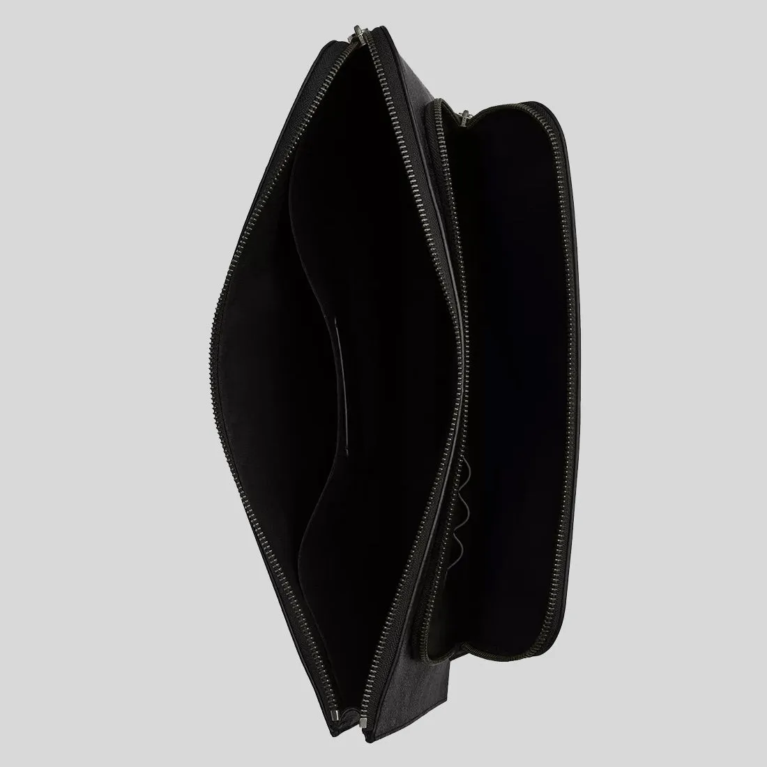 Sac à main COACH Ethan Portfolio en toile Signature Charbon/Noir CW363