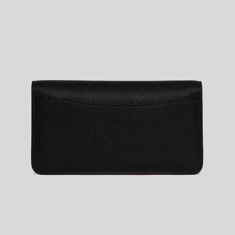Sac à main COACH Tabby Chain Clutch Crossbody Noir foncé CE772