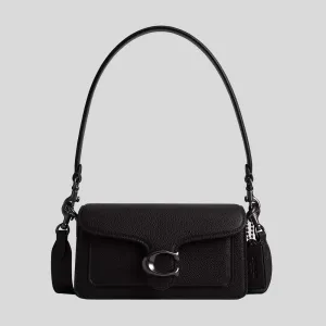Sac à main COACH Sac bandoulière COACH Tabby 20 Pewter/Noir CY201