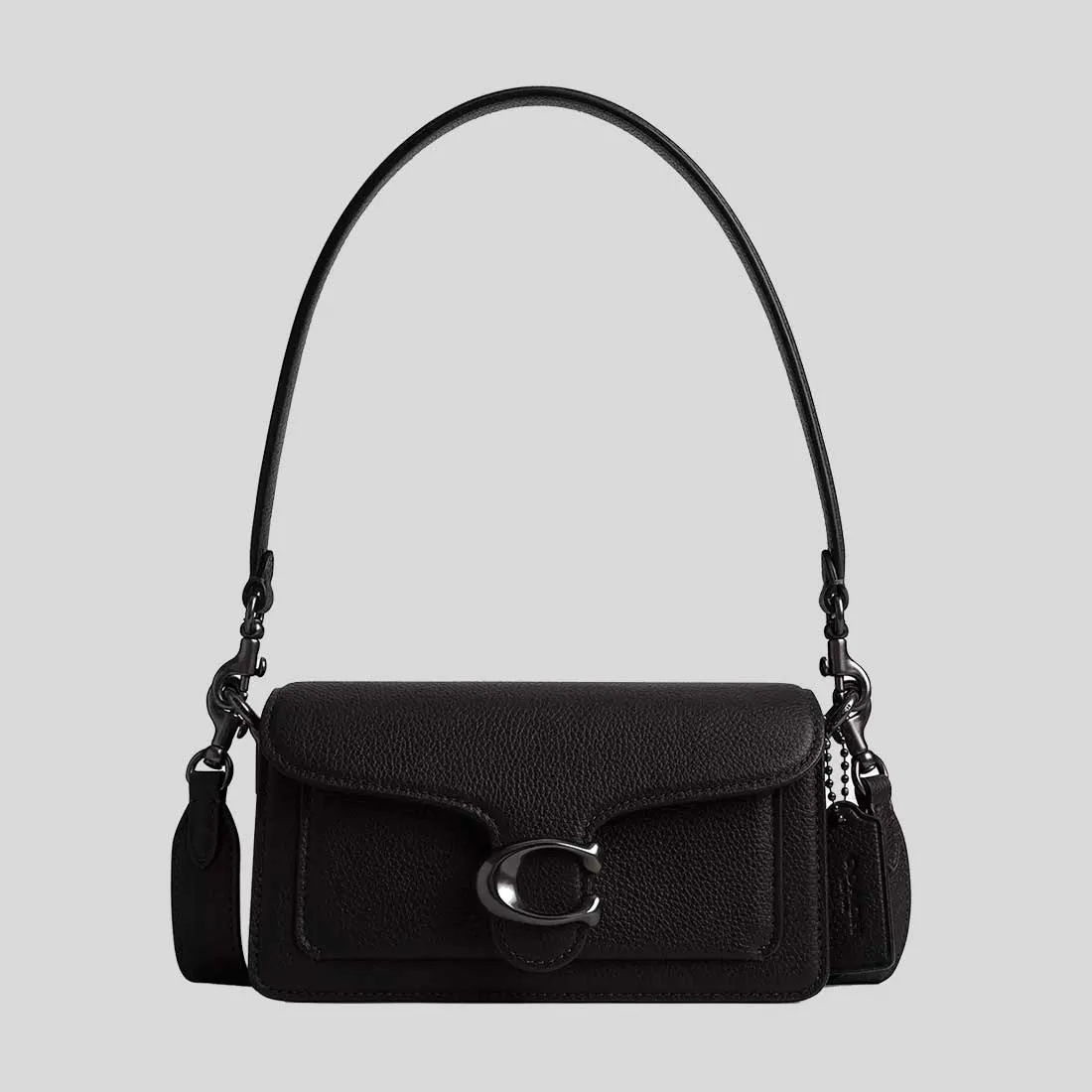 Sac à main COACH Sac bandoulière COACH Tabby 20 Pewter/Noir CY201
