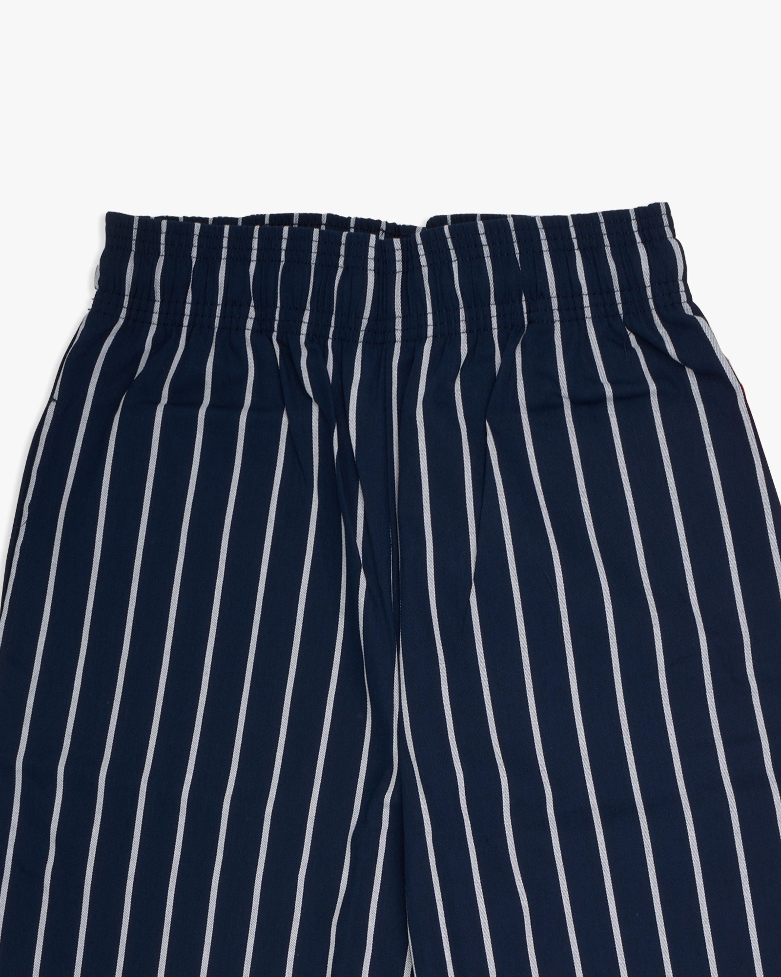 Cookman Wide Chef Pants - Stripe Navy