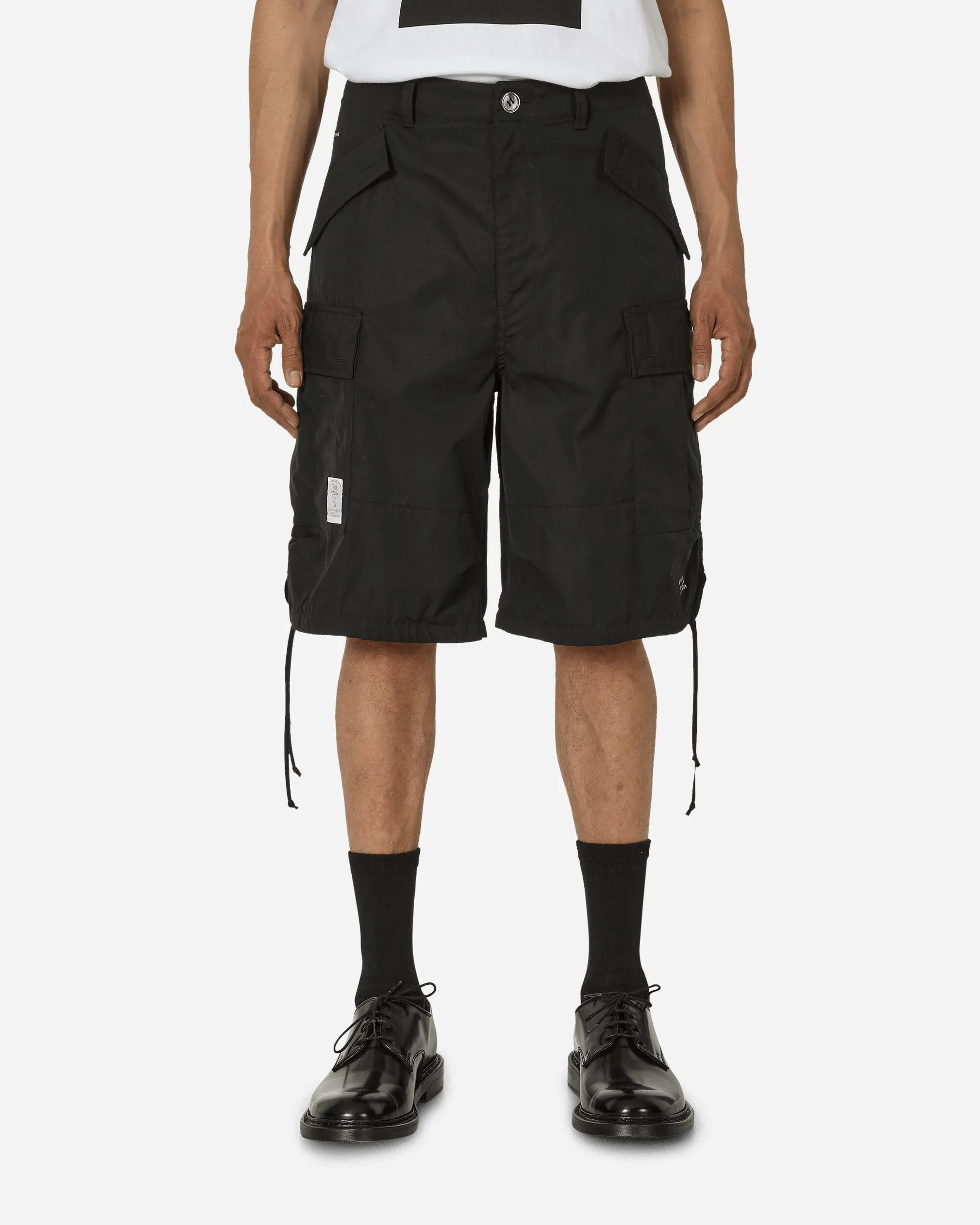 Short en coton Tour Me Noir