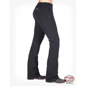 Pantalon d'extérieur noir Cowgirl Tuff