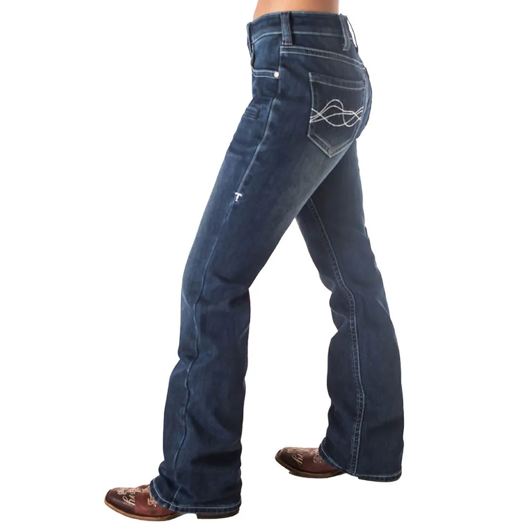 Jeans Doublés en Flanelle Double Down pour Femmes Cowgirl Tuff