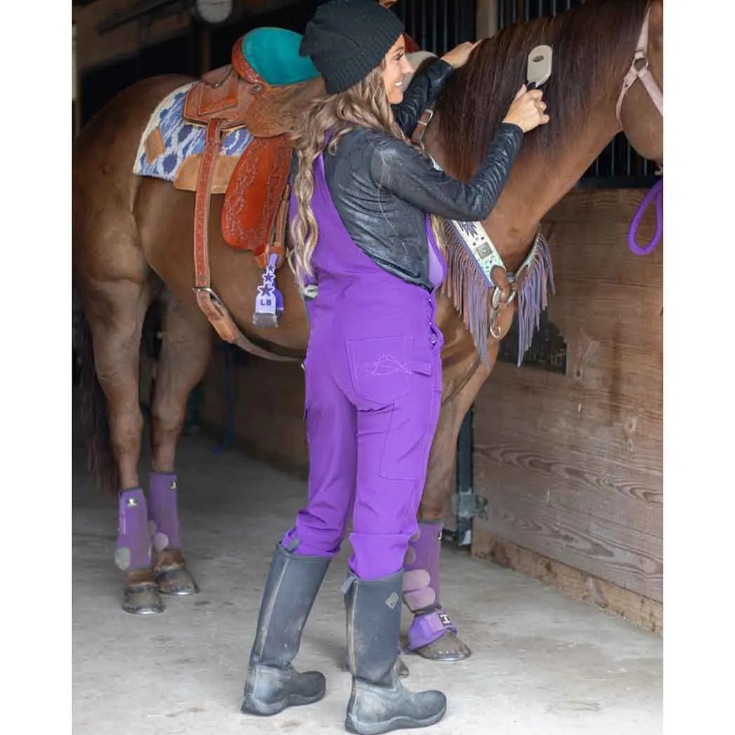 Salopette pour femme Cowgirl Tuff en violet