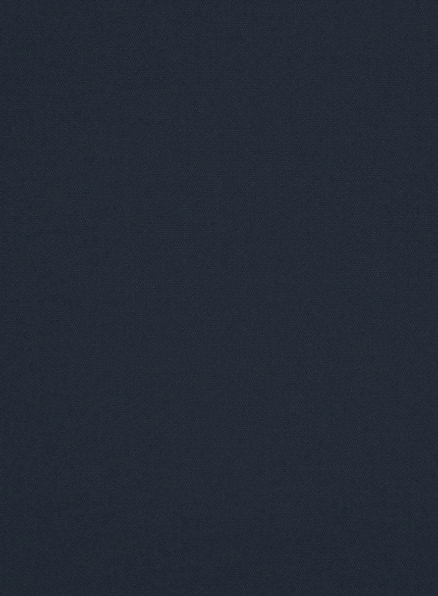 Dark Blue Stretch Chino Shorts