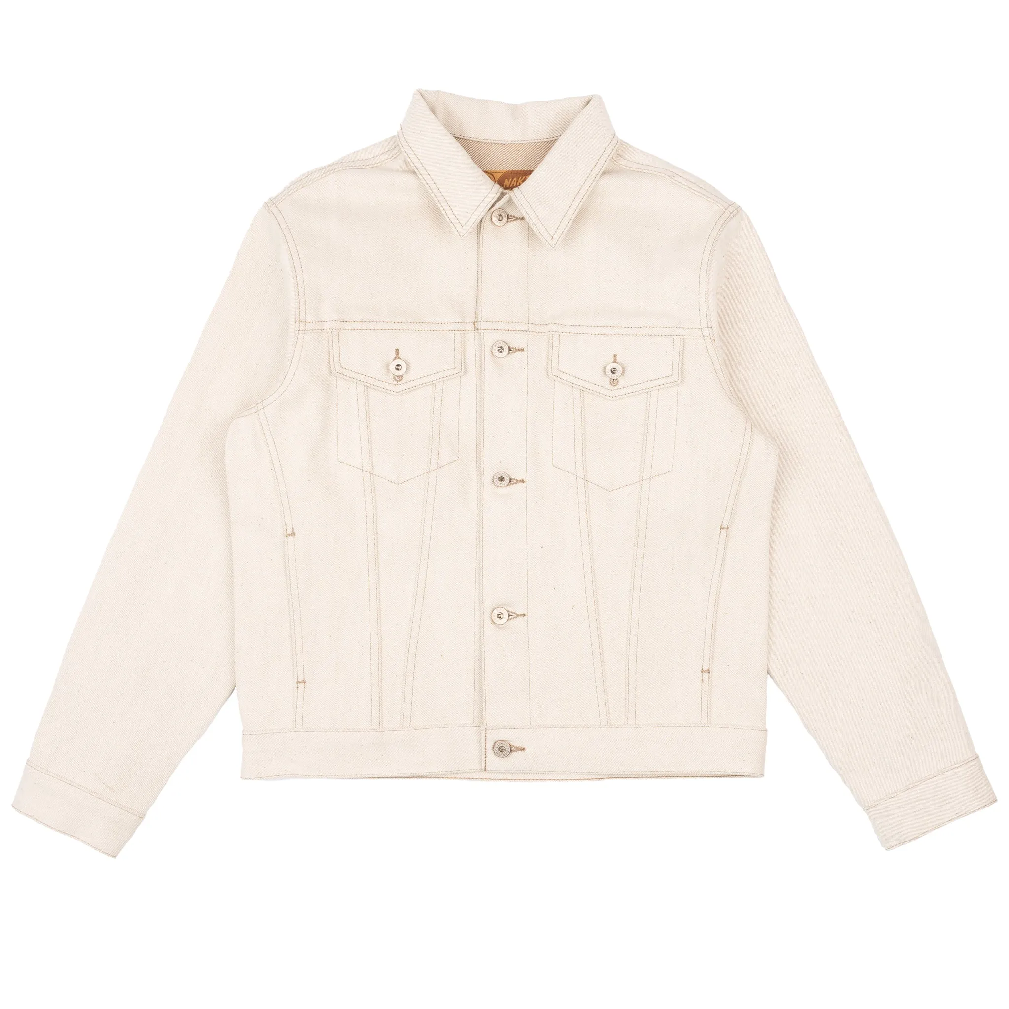 Veste en jean - Foxfibre® écru naturel à lisière