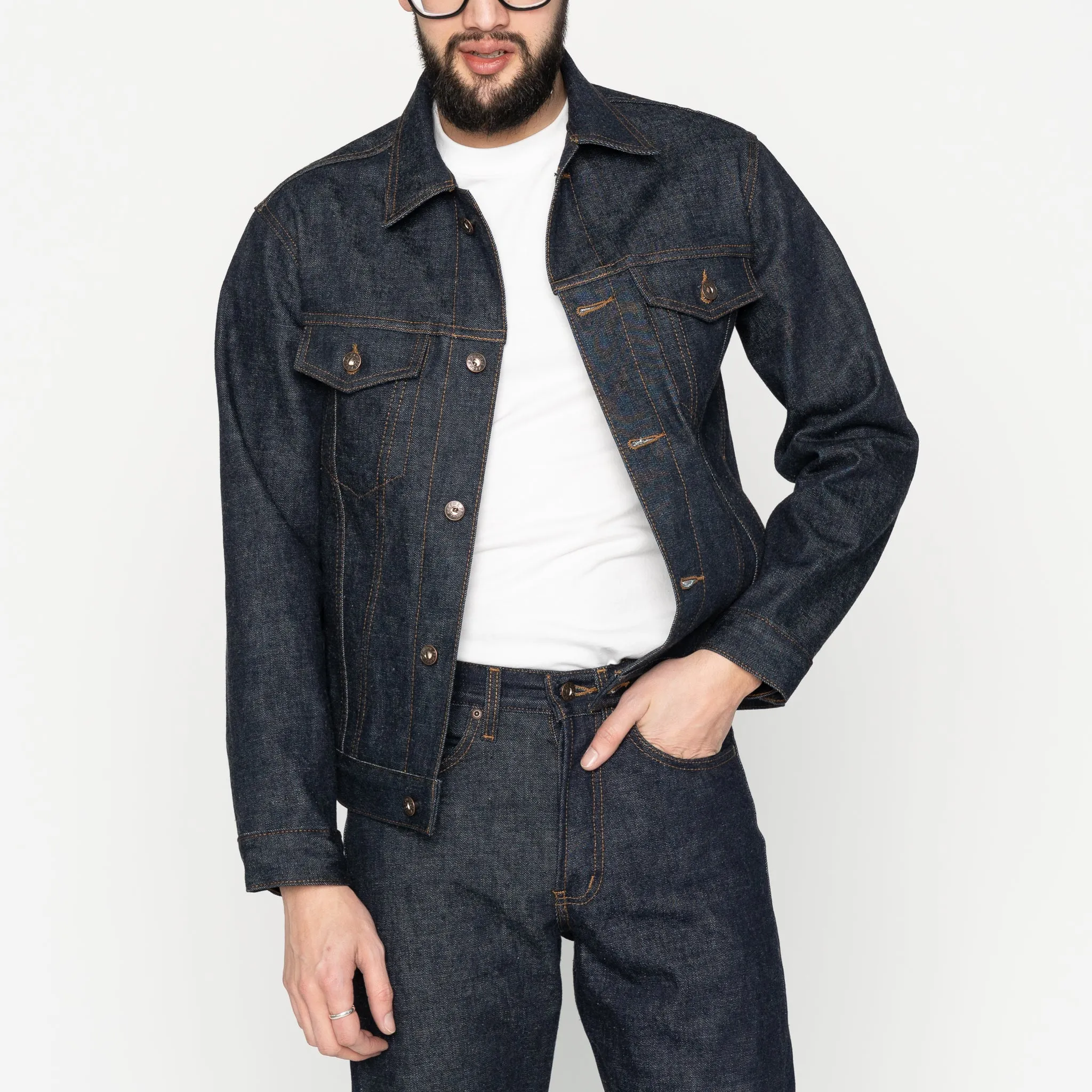 Veste en Jean - Blue Wave Selvedge