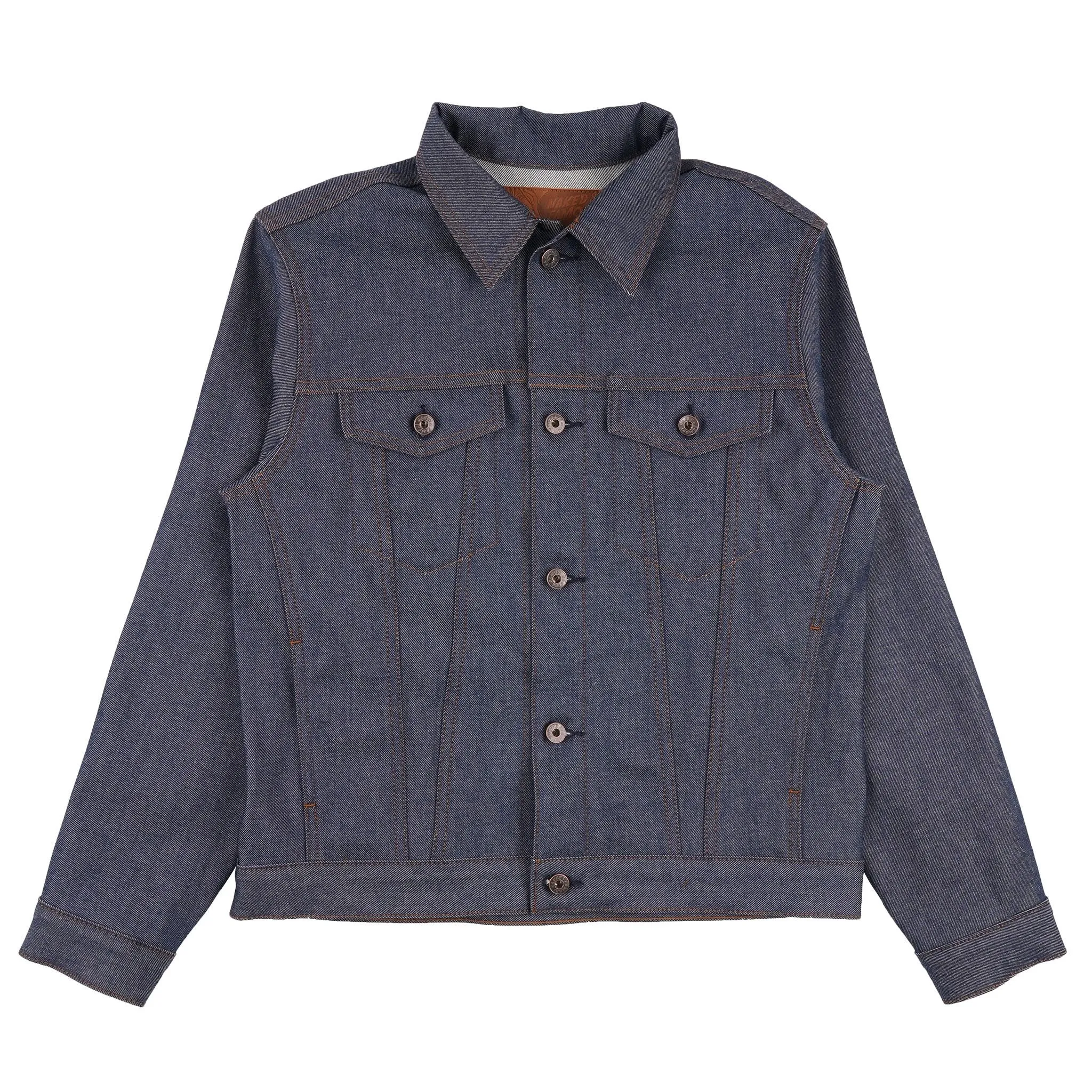 Veste en jean - Selvedge indigo naturel