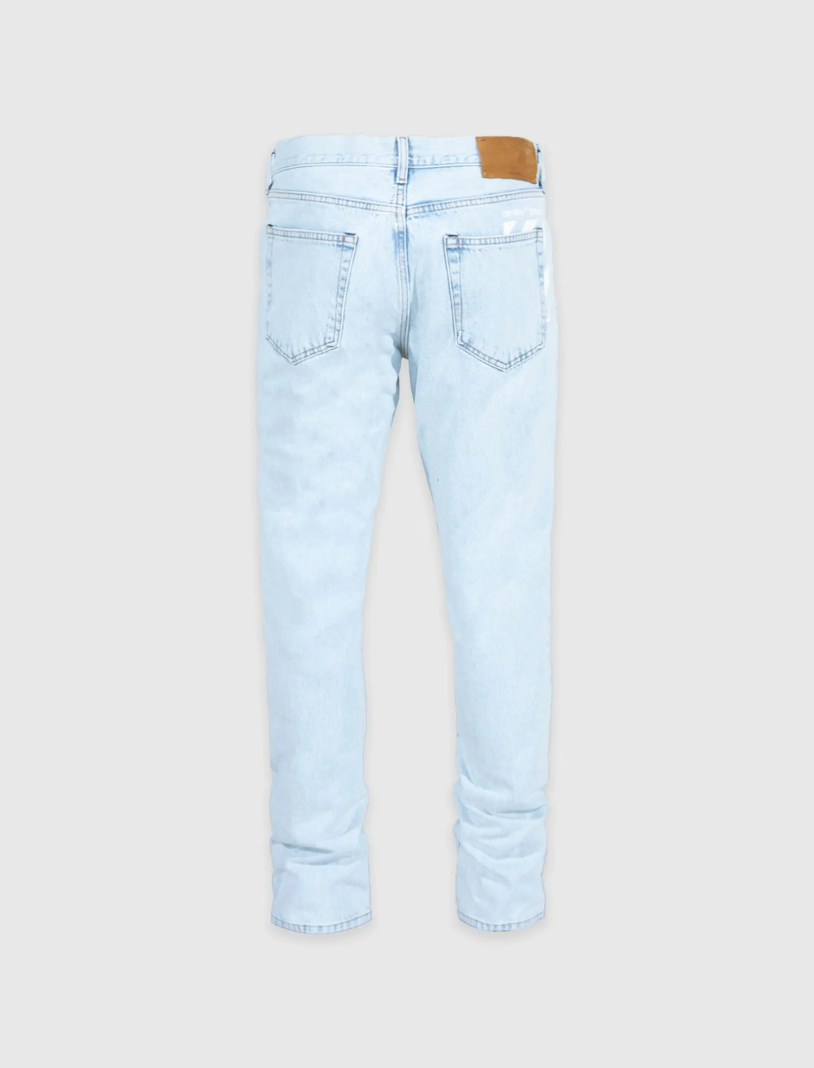 JEAN SKINNY À POCHE DIAGONALE Vêtements OFF-WHITE