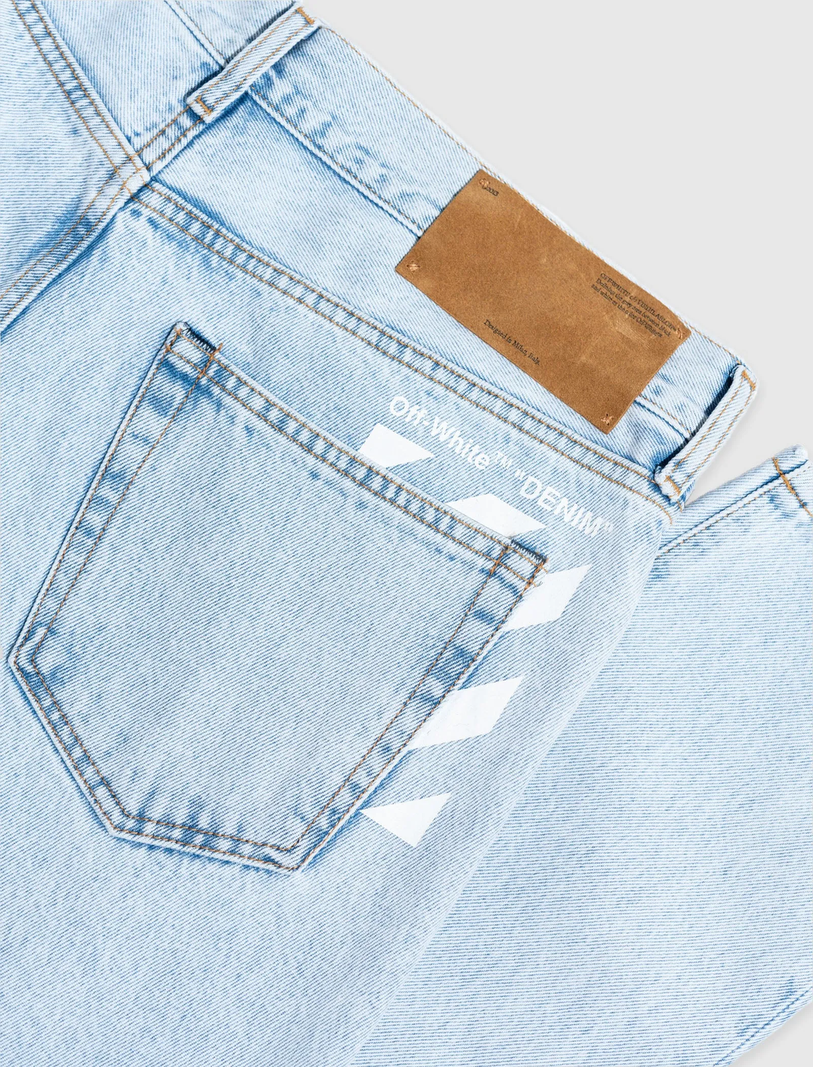 JEAN SKINNY À POCHE DIAGONALE Vêtements OFF-WHITE