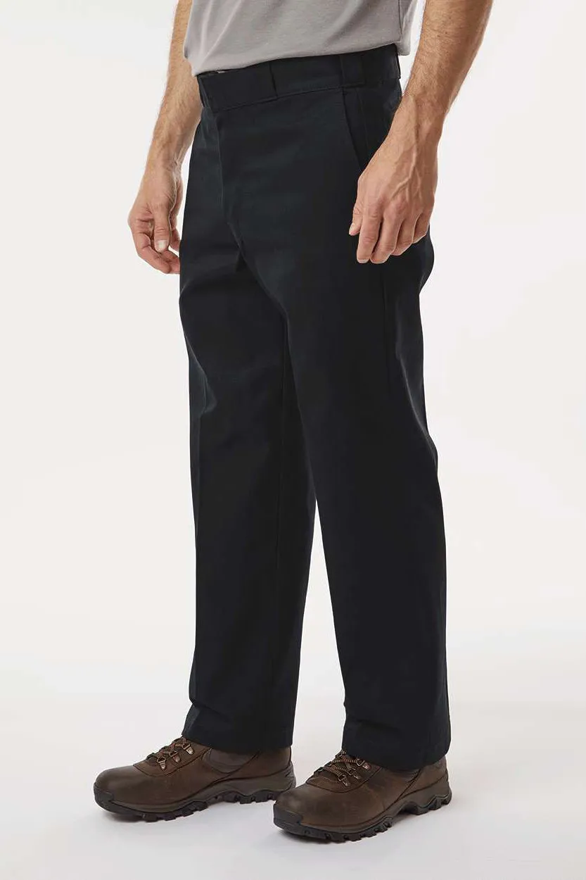 Pantalons de travail résistants aux taches pour hommes Dickies avec poches - Noir