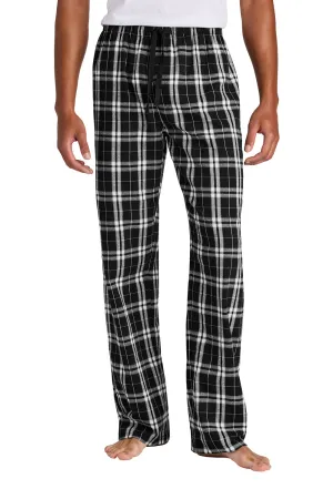 Pantalon de détente en flanelle à carreaux pour homme District - Noir