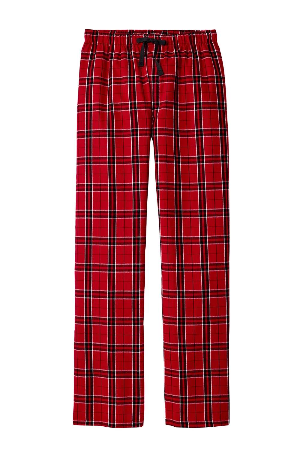 Pantalon de détente en flanelle à carreaux pour hommes District - Nouveau Rouge