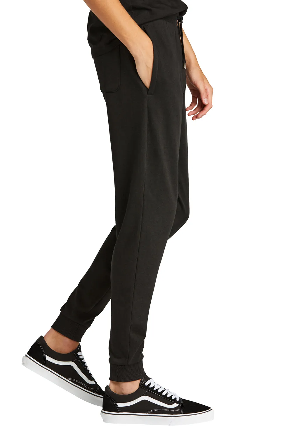 Pantalon de jogging en tri-polaire parfait pour hommes avec poches - Noir