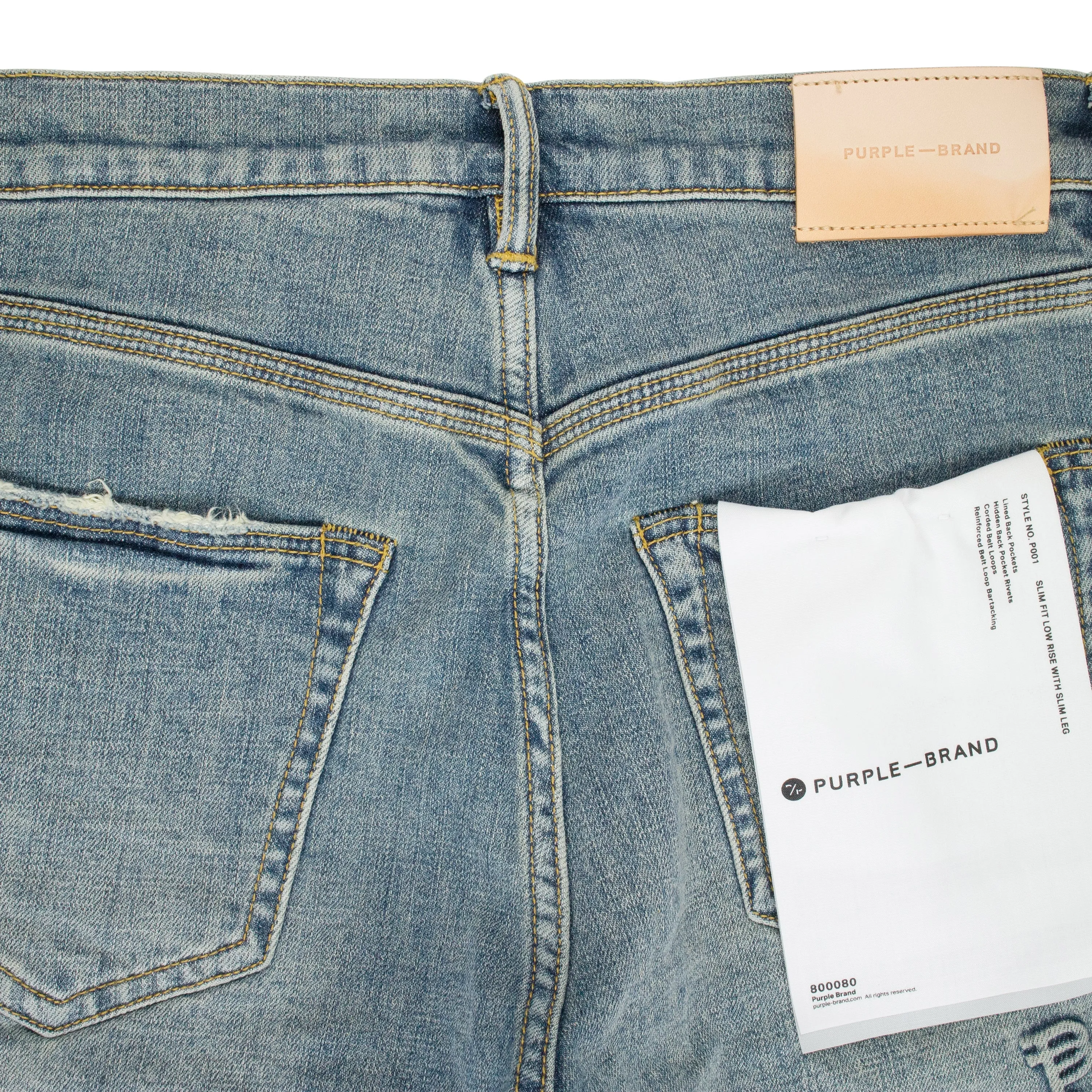 JEAN SKINNY EN DENIM BOSSELE BLEU INDIGO MOYEN