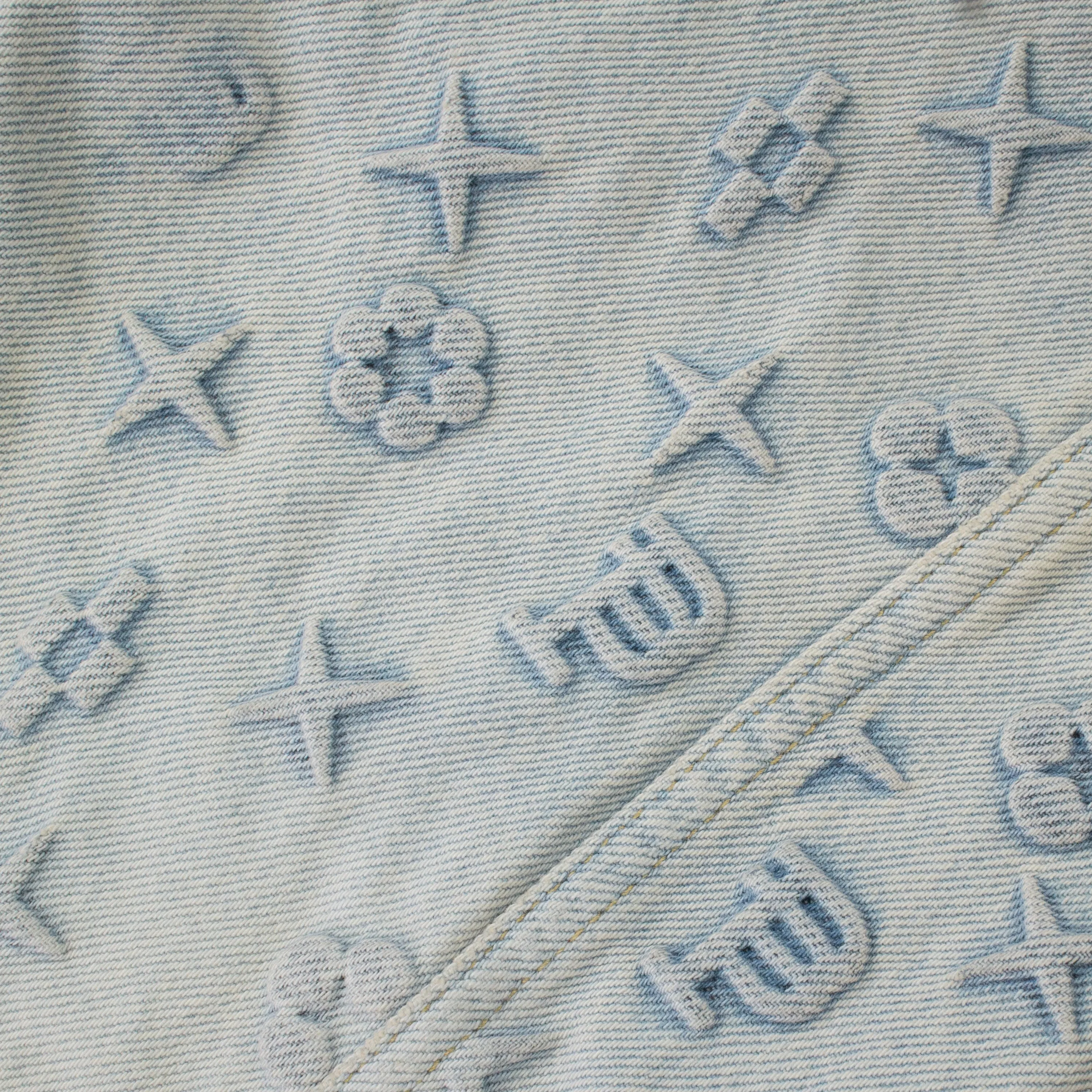 VESTE BOSSELLÉE Indigo VESTES EN DENIM
