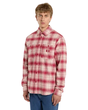 T-shirt Evansville en Rouge Anglais