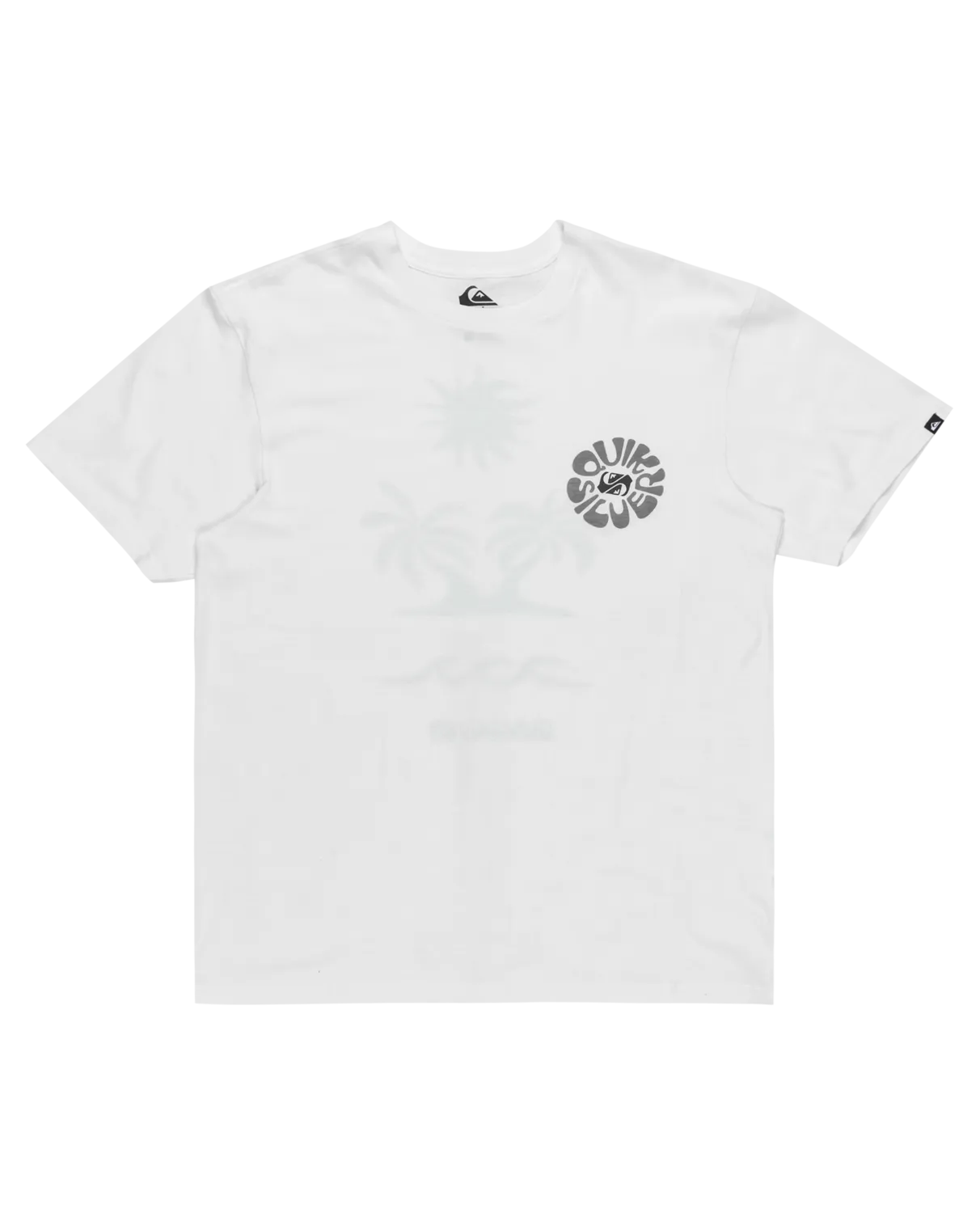 T-shirt EVO Roads End en blanc neige