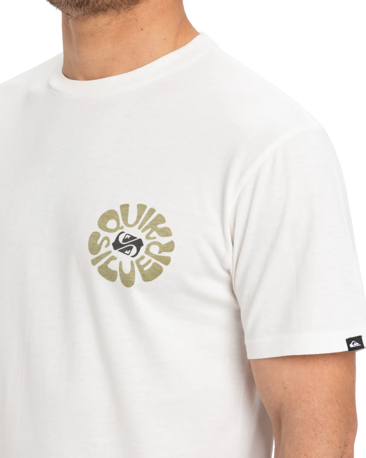 T-shirt EVO Roads End en blanc neige