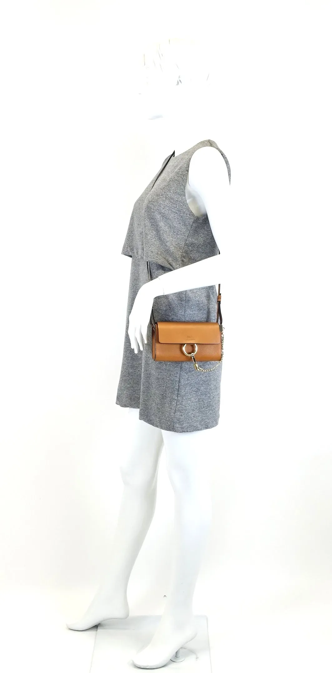 Faye Mini Sac à Bandoulière en Cuir - Chloé