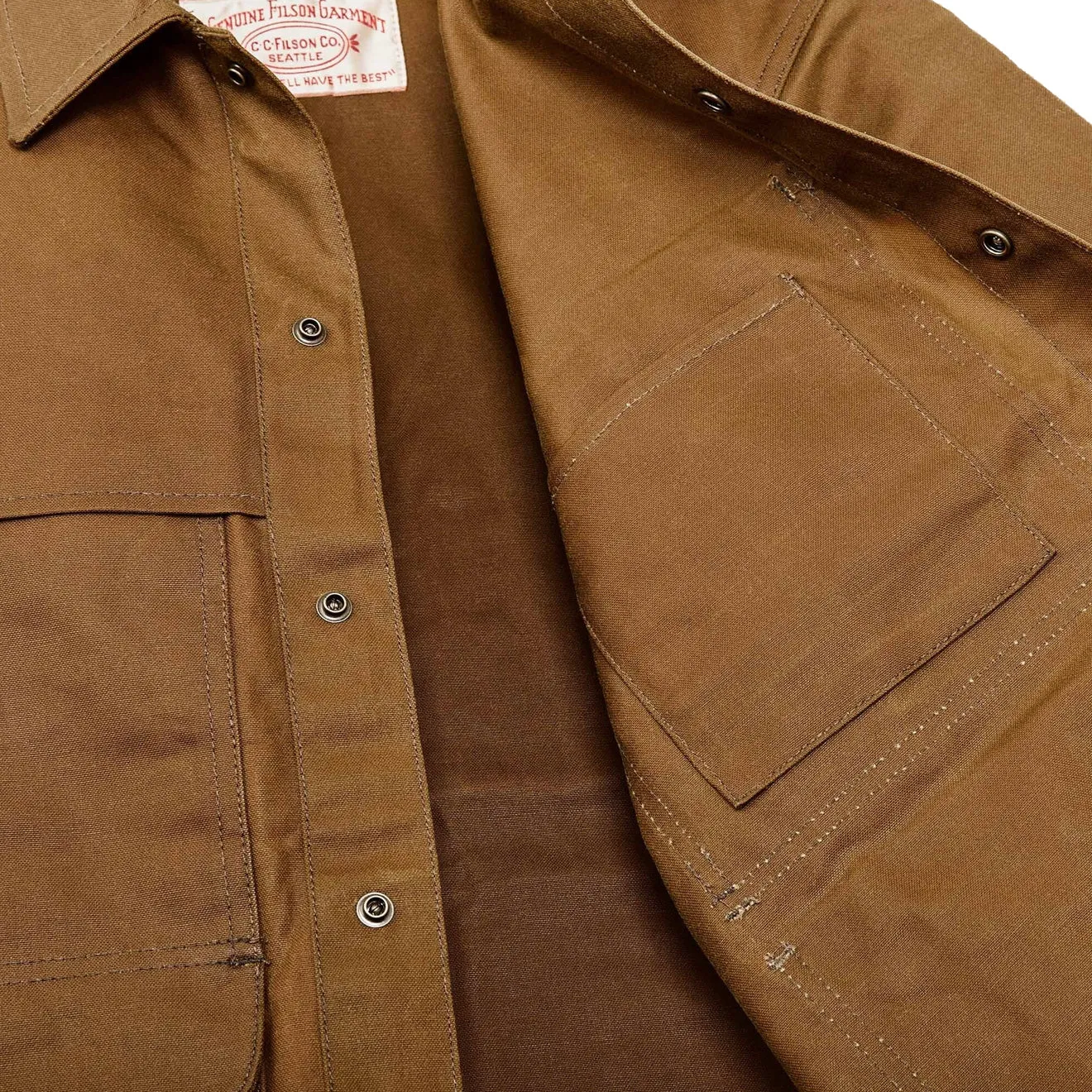 Filson Tin Cruiser Brun Foncé