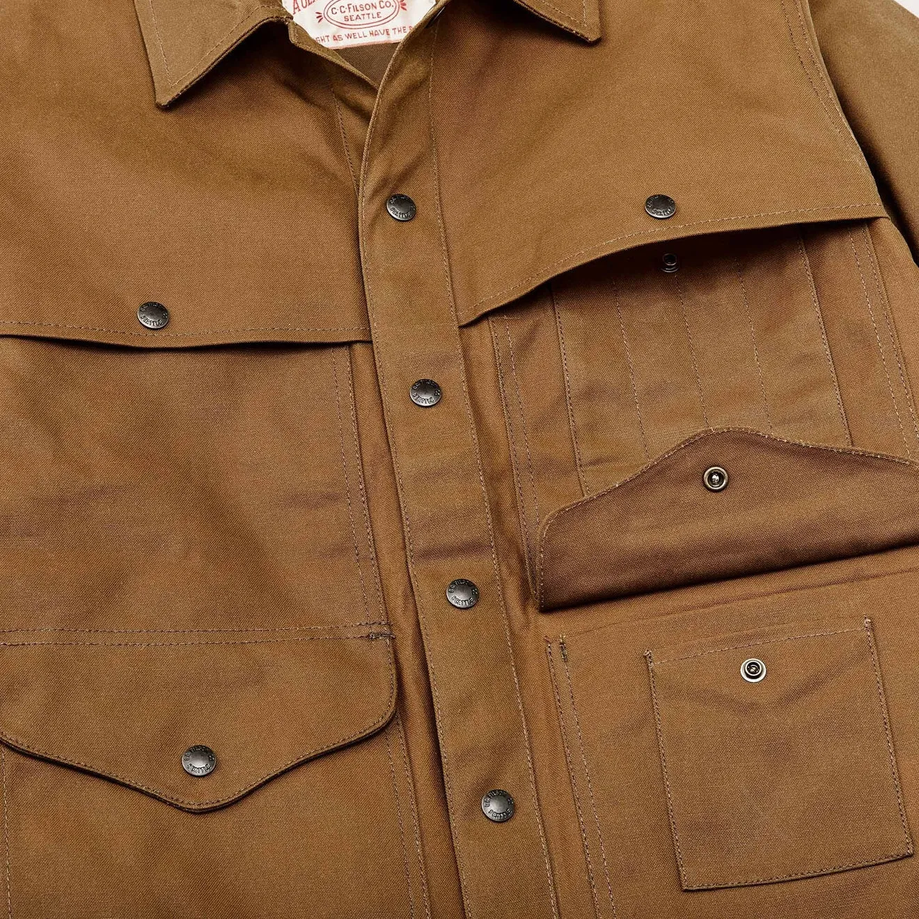 Filson Tin Cruiser Brun Foncé