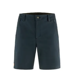 Fjallraven Shorts de Trail Abisko Stretch Bleu Marine Foncé