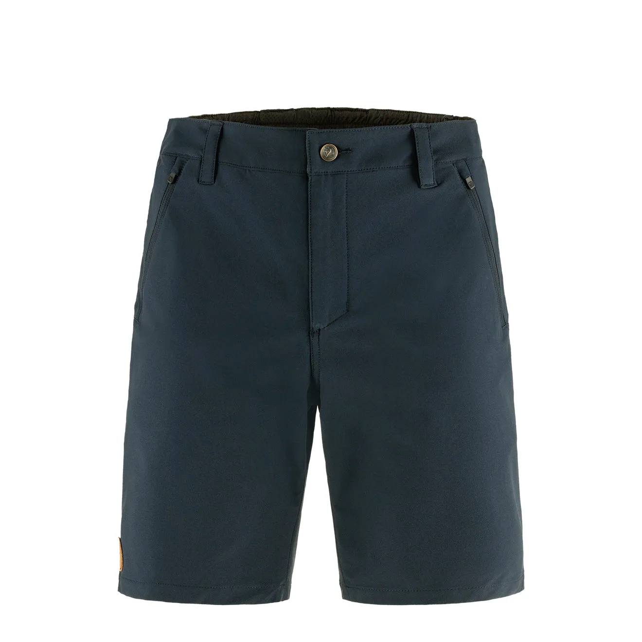 Fjallraven Shorts de Trail Abisko Stretch Bleu Marine Foncé