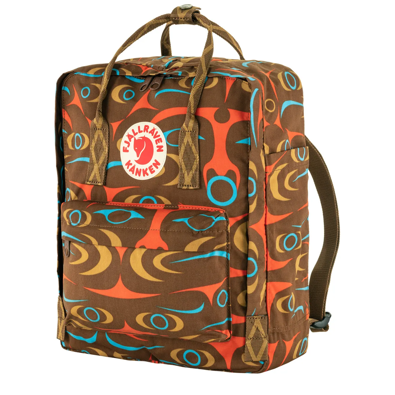 Sac à dos classique artistique Fjallraven Kanken Qeluts Fjällräven Kånken