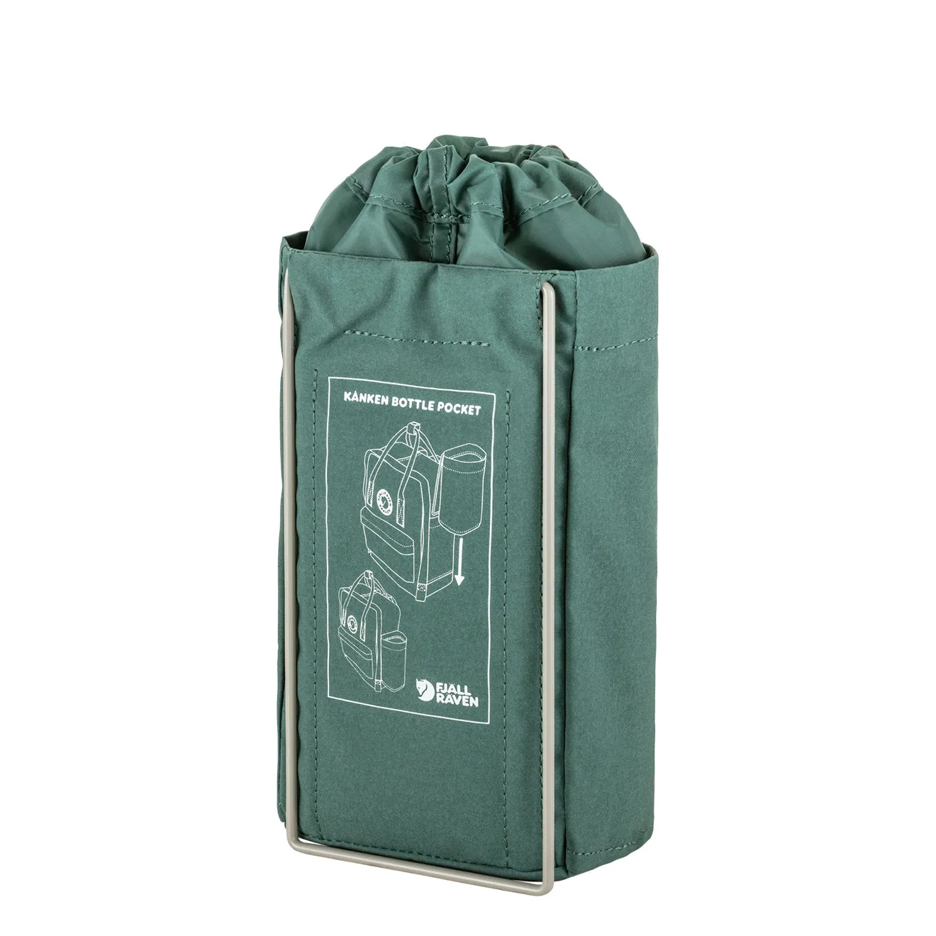 Poche à bouteille Fjallraven Kanken Vert Givré Sacs Fjällräven Kånken