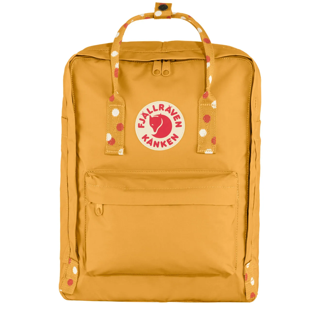 Sac à dos classique Fjallraven Kanken Ocre / Motif Confetti Sacs Fjallraven Kanken