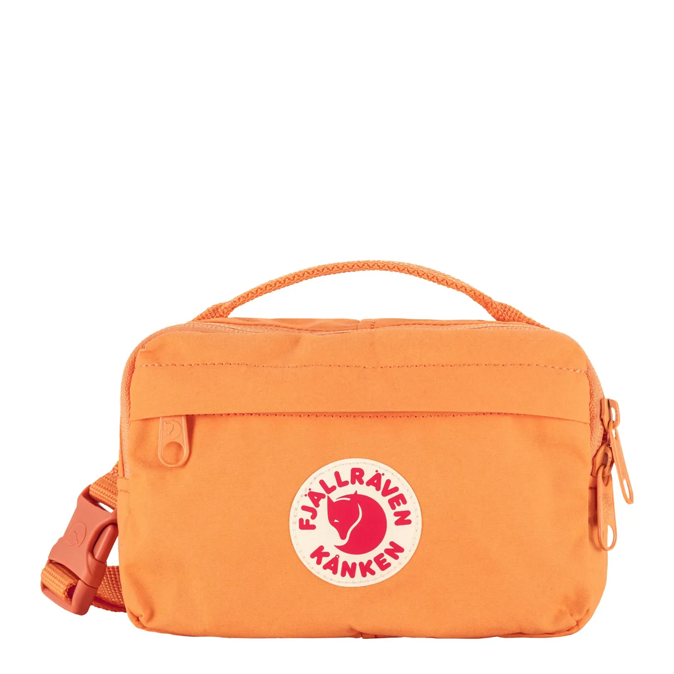 Fjallraven Kanken Banane Hüfte Orange Pierre de Soleil Sacs Fjällräven Kånken