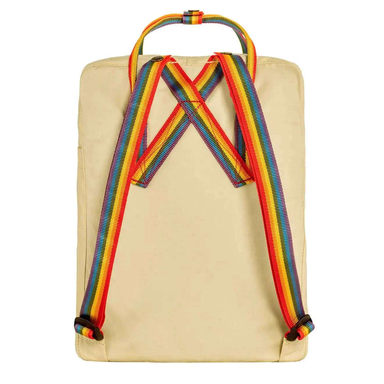 Fjallraven Kanken Sac à dos Classic Rainbow Chêne clair / Motif arc-en-ciel Sacs Fjallraven Kanken