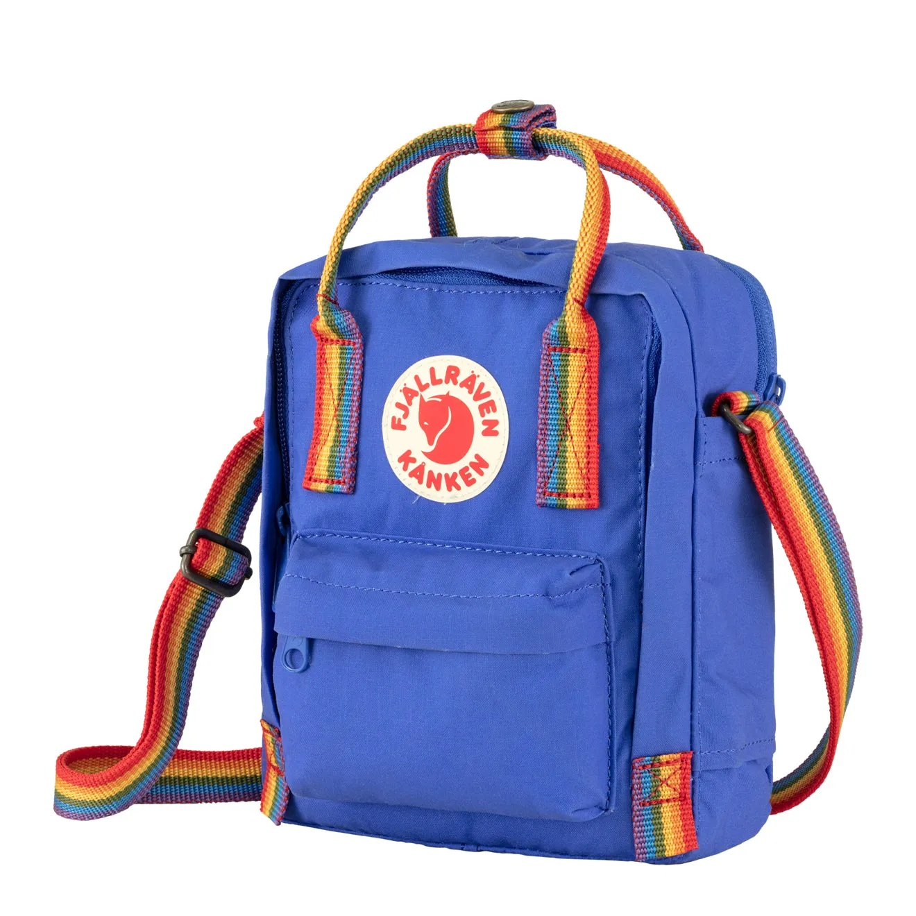 Fjallraven Kanken Bandoulière Arc-en-Ciel Bleu Cobalt Sacs Fjällräven Kånken
