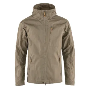 Veste Fjallraven Sten en daim marron