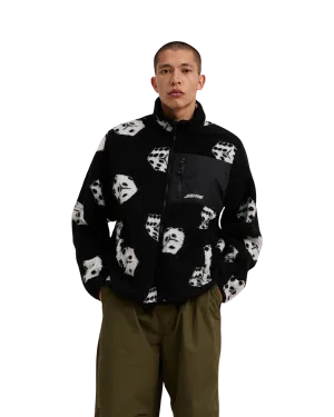 Veste en polaire Freestyle à motif gros dés
