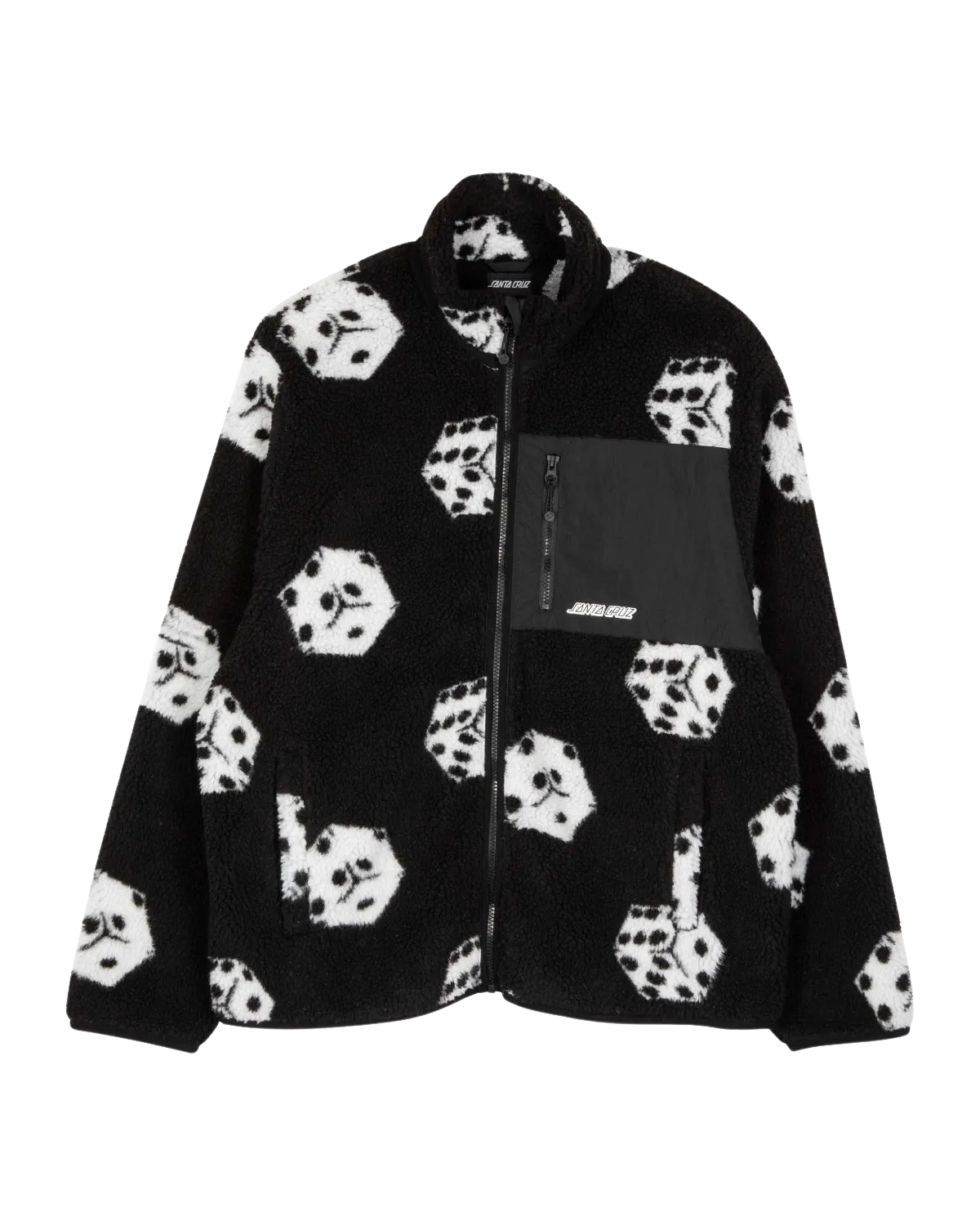 Veste en polaire Freestyle à motif gros dés