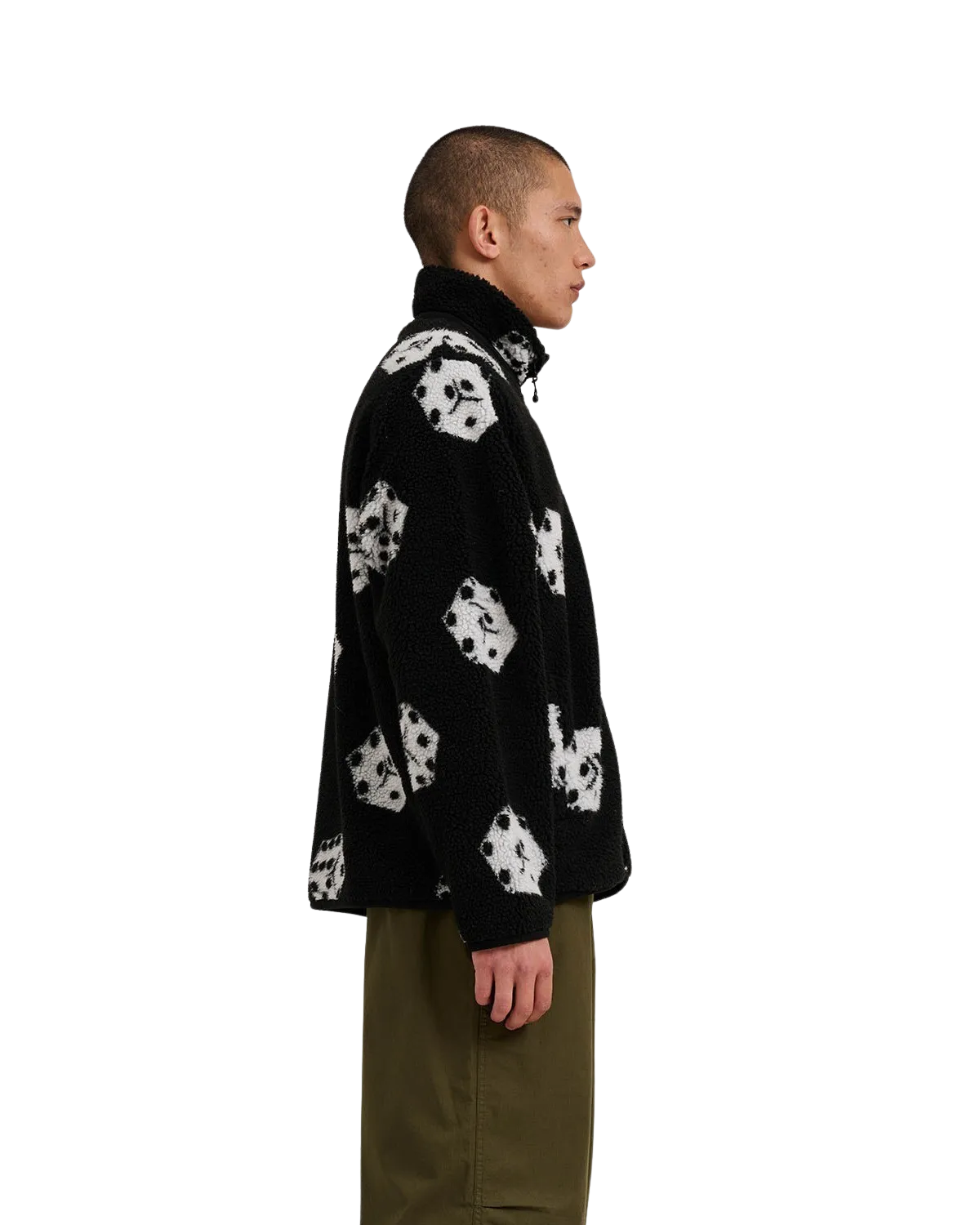 Veste en polaire Freestyle à motif gros dés