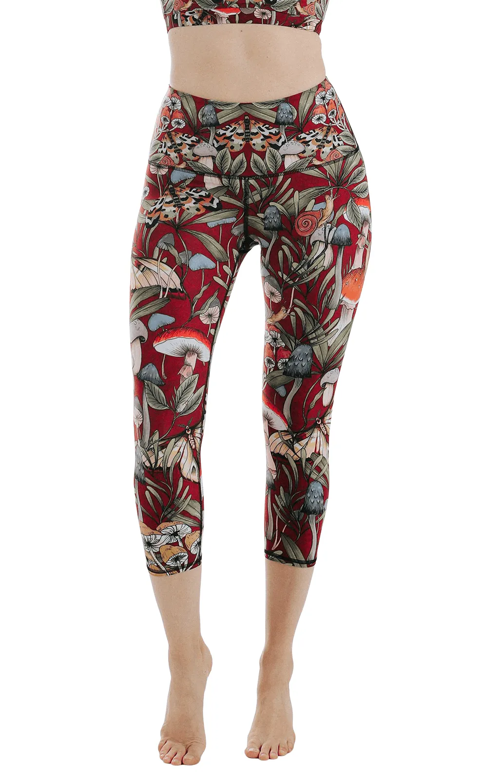 Leggings de yoga imprimés Fun Gal par Yoga Democracy