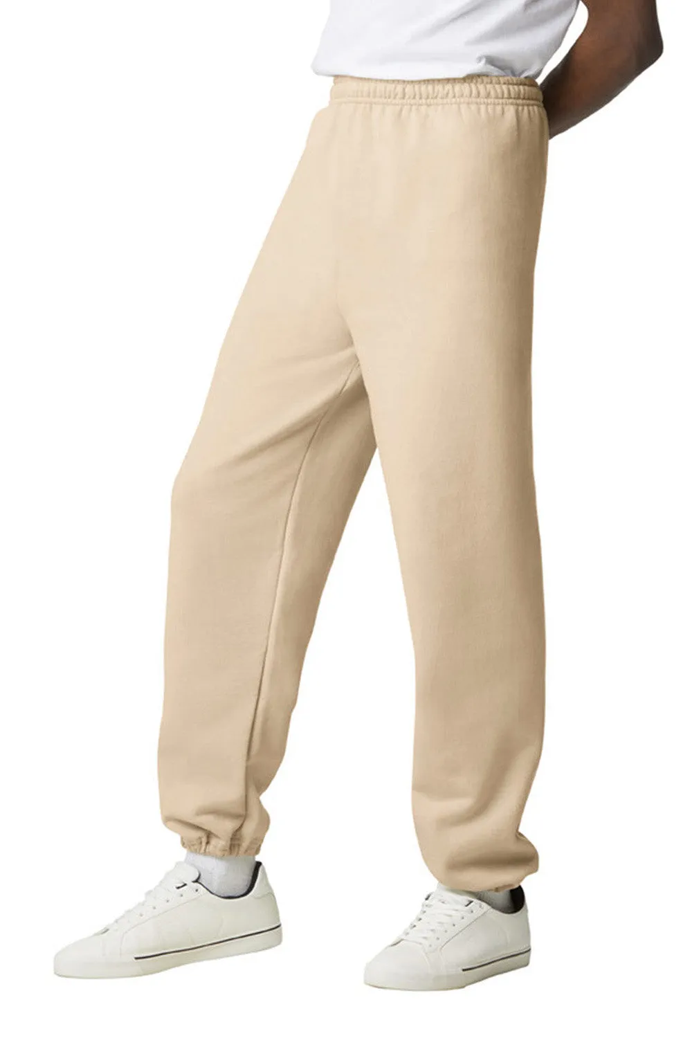 Pantalon de survêtement pour hommes Gildan en mélange lourd - Sable