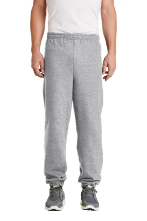 Pantalon de survêtement pour hommes Gildan en mélange lourd - Gris sport