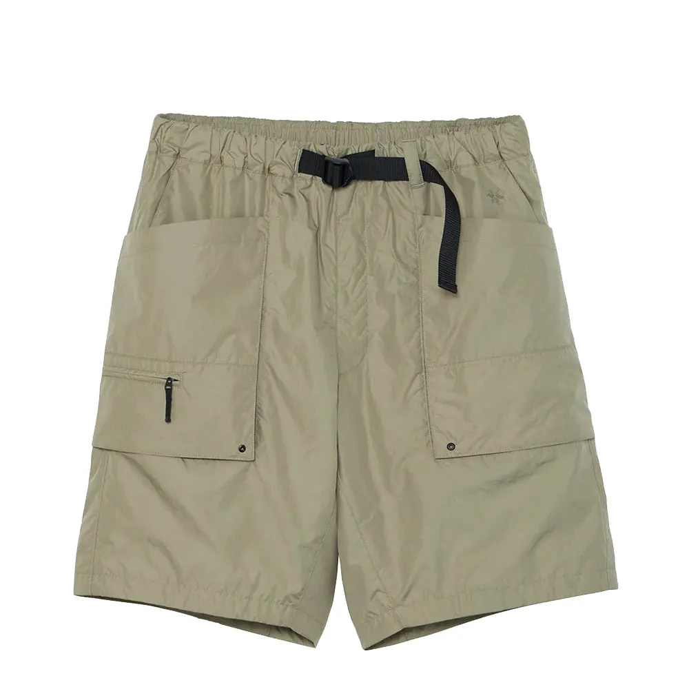 Goldwin Shorts Cargo Léger Rip-Stop Beige Chêne