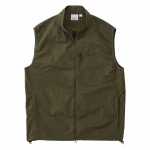 Veste en nylon Gramicci vert olive foncé