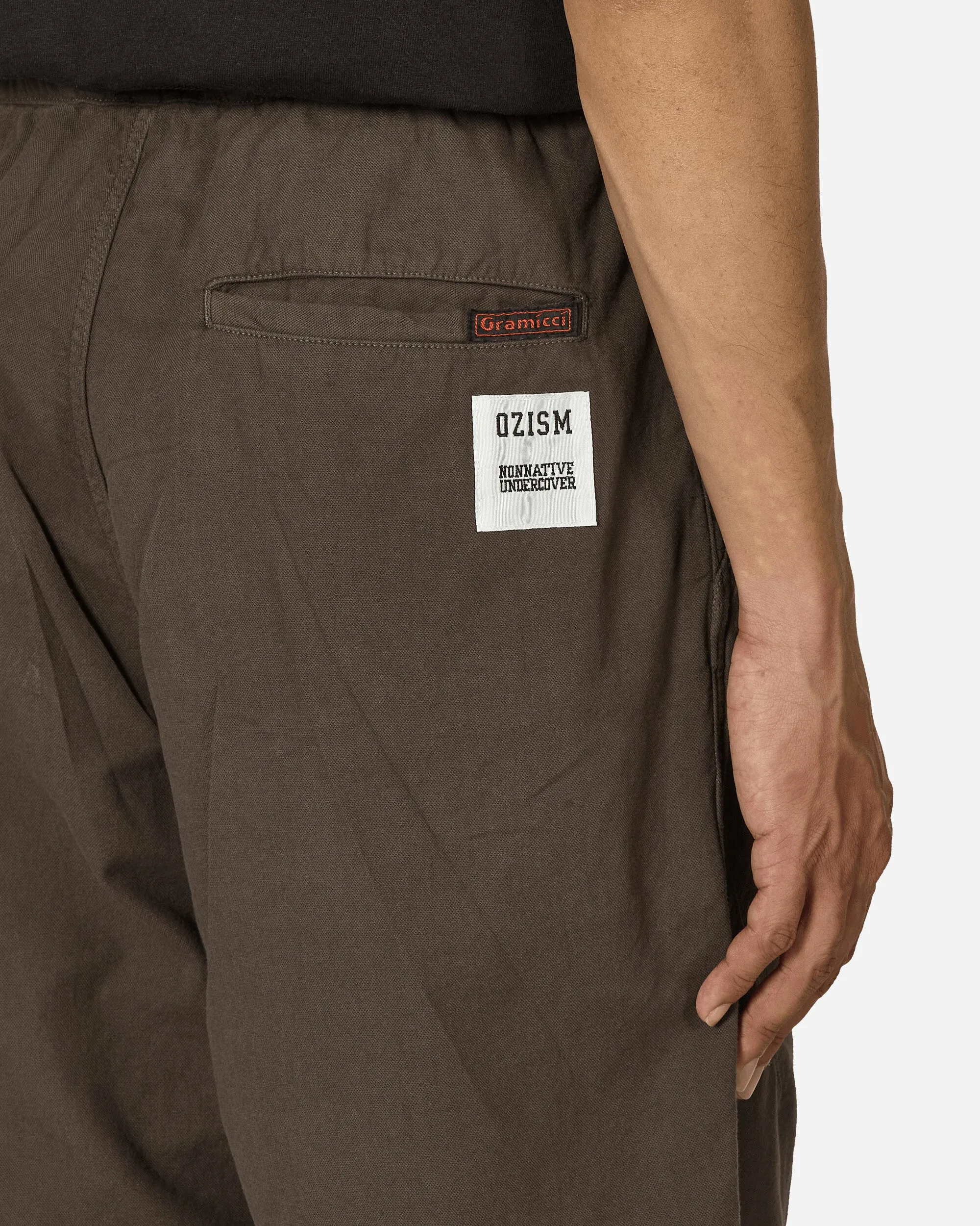 Gramicci x nonnative OZISM Walker Shorts Faciles Charbon