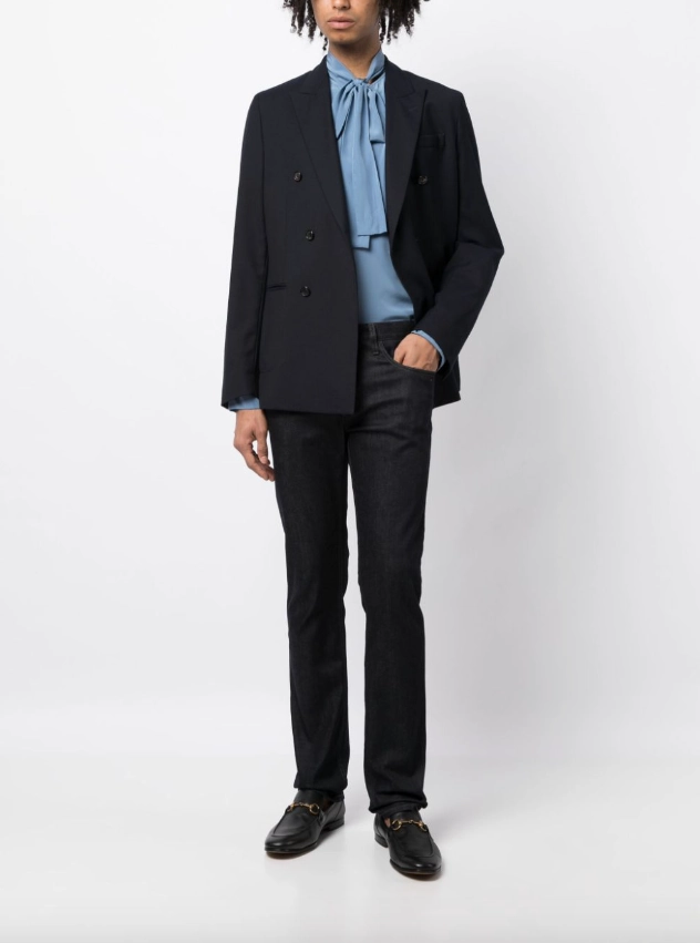 Gucci Horsebit slim-cut jeans