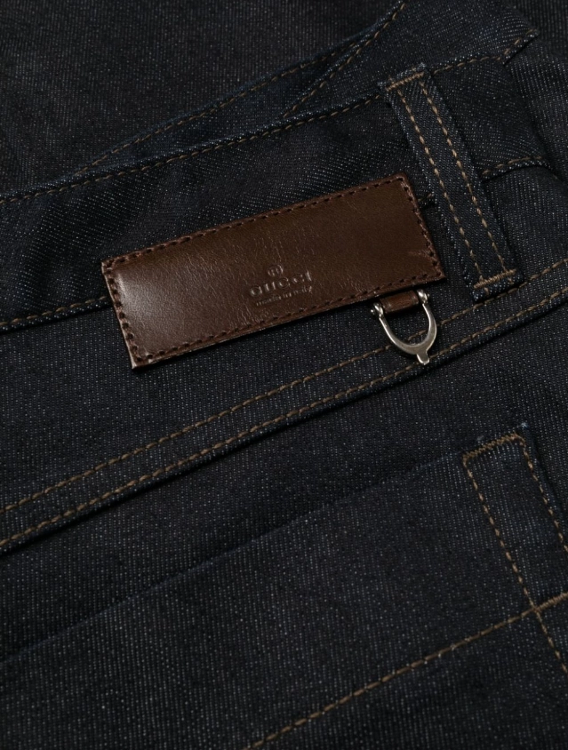 Gucci Horsebit slim-cut jeans