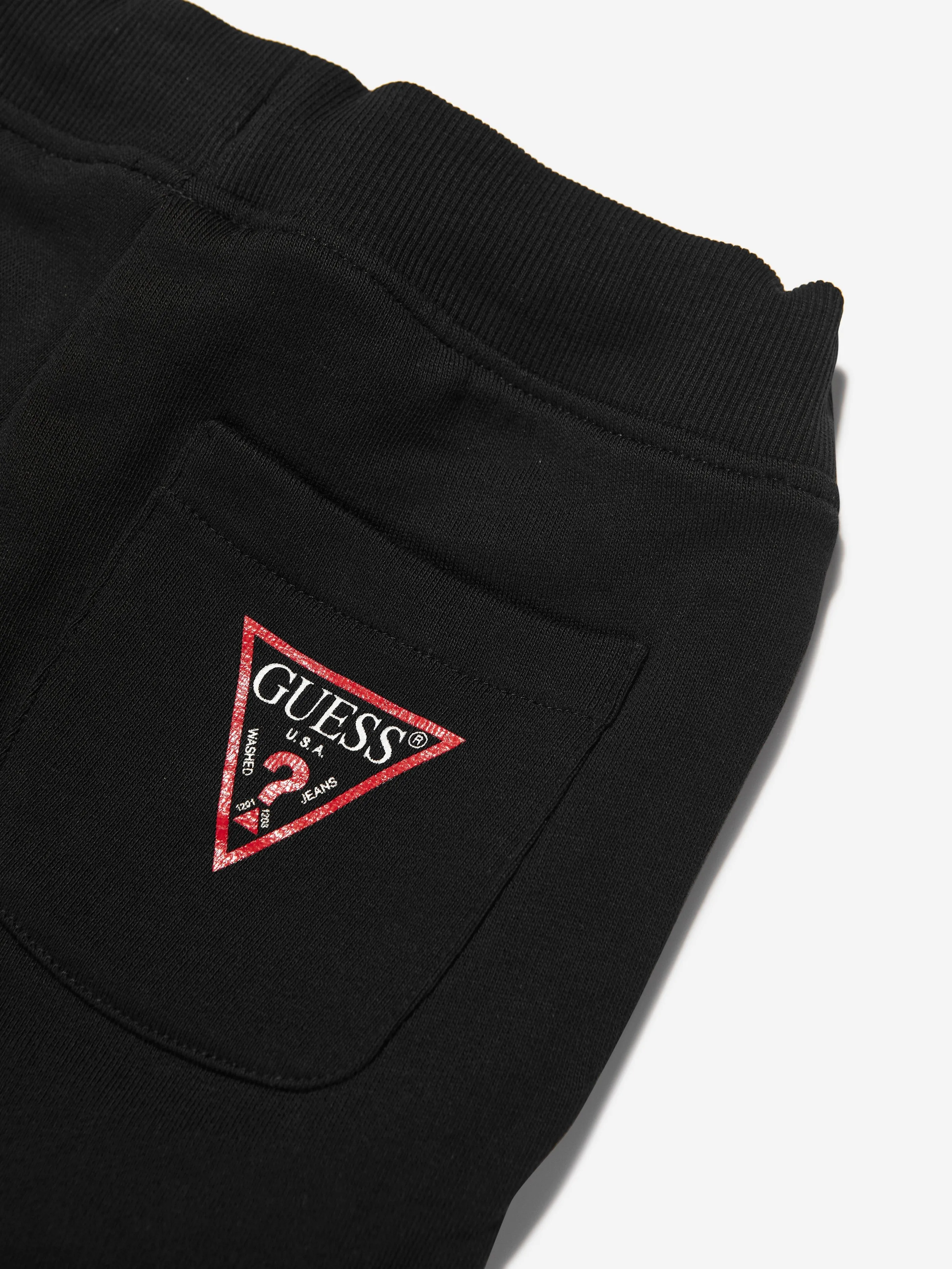 Guess Shorts Actifs pour Garçons en Noir