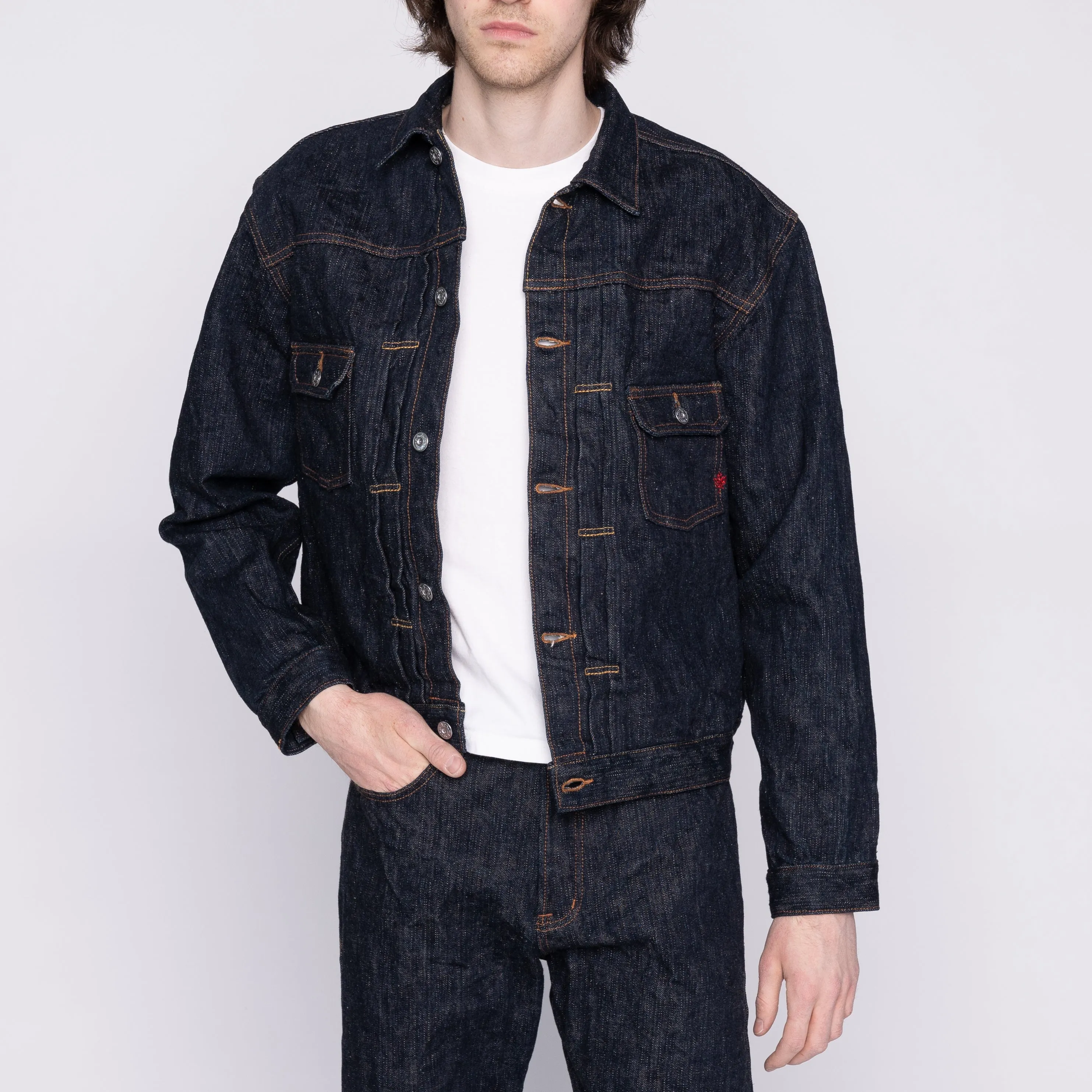 Veste en denim Heritage - MIJ12 - Aomidori Selvedge